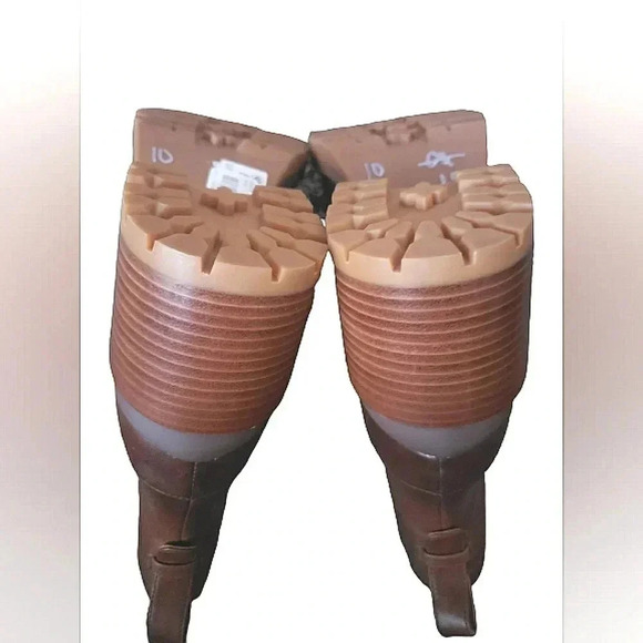 Lugsole 10 Retro Preppy Biker Chelsea Waterproof Burnished Leather Ankle Boot - Picture 7 of 8